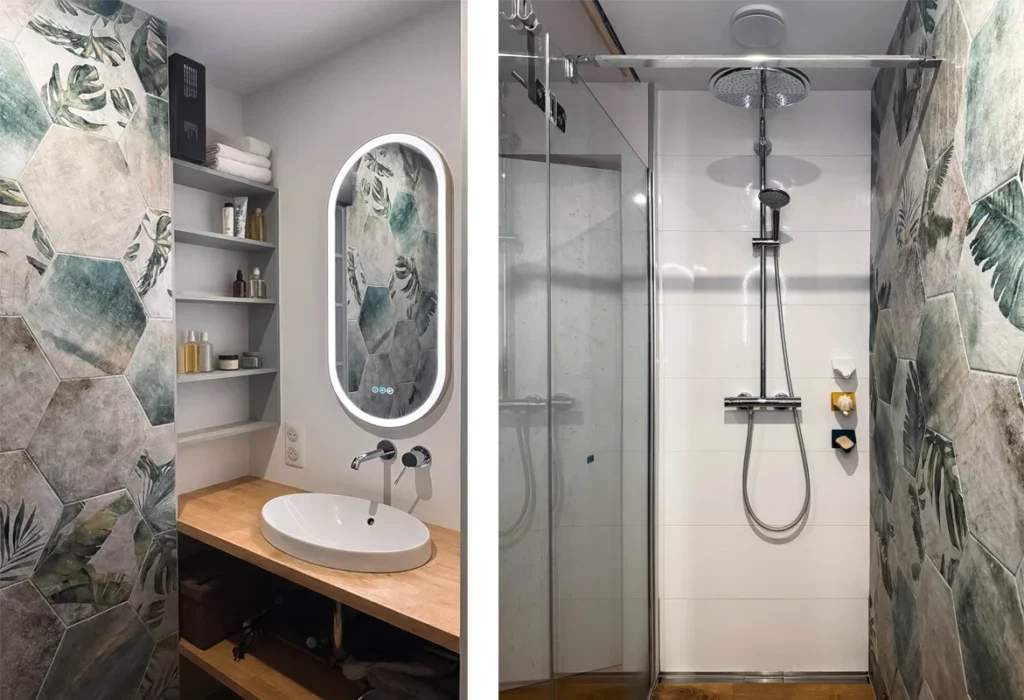 Micro salle de bain à Béthune